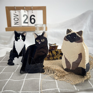 <span class=keywords><strong>Wow</strong></span> Sheila กิ๊บหนีบผมอะซิเตทรูปแมวแฟชั่นขายดีคลิปกรงเล็บสัตว์เย็บน่ารักปรับแต่งได้ - Product Image 5