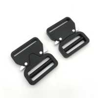 Métal Hommes Broche Automatique Latéral Libération Tactiques Personnalisées Laiton Blanc Clip à Dégagement Rapide Noir Ceinture Réglable Boucle en Aluminium