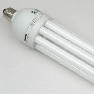 紧凑型荧光灯批发价格迷你4U节能灯E27 B22 6500K 3000K 8000H玻璃CFL 20W 25W 30W 40W 65W 85W