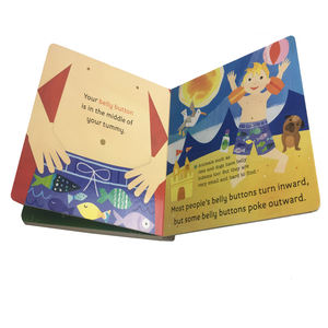Libro de ilustración de marca personalizada <span class=keywords><strong>para</strong></span> niños, Impresión de pizarra inglesa de story - Product Image 4