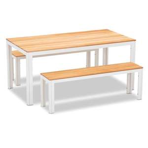 Yoho Modern Outdoor Aluminio y metal en forma de L Juego de sofás de 4 piezas con muebles de esquina de jardín - Product Image 5