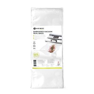 HENDI 100-Piece Embossed Vacuum Seal <b>Bags</b> 150x400mm <b>Special</b> <b>Purpose</b> <b>Cases</b> - Product Image 1