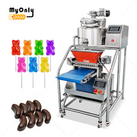 Machine de fabrication de bonbons au coco et de gelées gommeuses MY Steam, avec cuve de cuisson à double enveloppe, petit volume, pour le moulage et le déposeur
