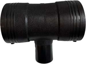 אביזרי אלקטרופיוז'ן שחורים PN16 PE100/80 	 רדוקטור DN140*75 140 מ\\\"מ-75 מ\\\"מ 	 אביזרי צנרת מפלסטיק - Product Image 2