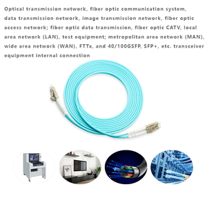 Cordons de raccordement de câble à fibre optique Duplex lc-lc OM3 10 Gigabit Cordon de raccordement à fibre optique Multimode Dual-Core - Product Image 4