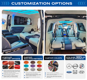 Fabricante de Asientos de Aviación de Lujo con Pantalla Giratoria y Masaje de <span class=keywords><strong>8</strong></span> Puntos, Asiento VIP MPV para Mercedes Vito Alphard - Product Image 3