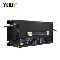 Chargeur de batterie Lifepo4 rapide au lithium plomb-acide 12v 36v 48v 60v 72v 84v pour tricycles chargeur de batterie de voiture de scooter électrique