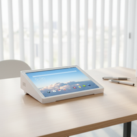 Monitor Todo en Uno Portátil Personalizado de 8 Pulgadas en Forma de L, 15W, Resolución 1280x800, Pantalla Táctil de 10 Puntos
