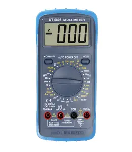 Digital Multimeter DT5808 with Frequency Temperature Capacitance test Auto Power Off