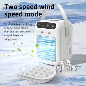 2025 nouveau ventilateur refroidisseur d'air USB Mini ventilateur de batterie Rechargeable 1200mAh <span class=keywords><strong>petit</strong></span> support de bureau <span class=keywords><strong>Portable</strong></span> ventilateur personnel électrique maison - Product Image 4