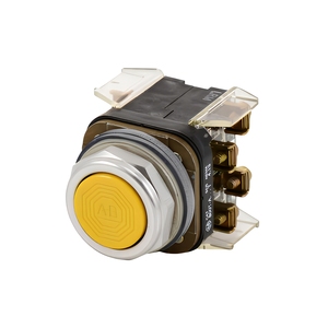 800T-A9B All.en-Bra.dley Non-Illuminated Reset <b>Push</b> <b>Button</b> with 2NO+2NC Contact Blocks - Product Image 1