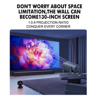Projecteur Android 11 Topleo avec haut-parleur, karaoké, Smart Hy300 Pro Plus Ktv Proyector hd Home Theater Proyectores, projecteur portable