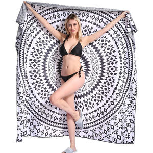 Chaise Double face imprimée, surdimensionnée, personnalisée, très grande, qualité, serviettes <span class=keywords><strong>de</strong></span> <span class=keywords><strong>plage</strong></span>, style Boho, Mandala <span class=keywords><strong>XXL</strong></span>, pour femmes - Product Image 1