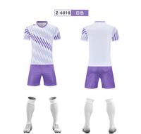 Ensemble d'uniformes de football vintage personnalisés unisexe, nouveau maillot de sport à manches courtes imprimé numériquement, séchage rapide, antibactérien