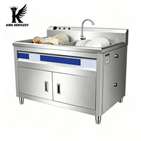 Lave-vaisselle à ultrasons haute efficacité, lave-vaisselle automatique à ultrasons, équipement de restauration pour la cuisine