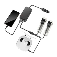 Bộ Sạc Xe Hơi Đa Năng Sạc Nhanh 3.0 Bộ Chuyển Đổi Sạc Hai Cổng Cho Dji Phantom 3 Pin/Điều Khiển Từ Xa/Điện Thoại Di Động