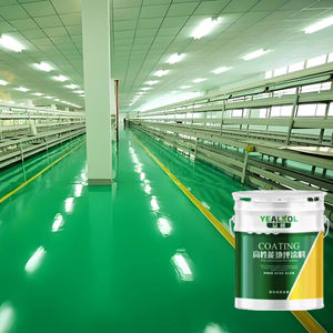 สีอีพ็อกซี่เคลือบพื้นปรับแต่งได้ประสิทธิภาพสูงน้ำยาพ่นสีทาอาคารและแปรง - Product Image 1