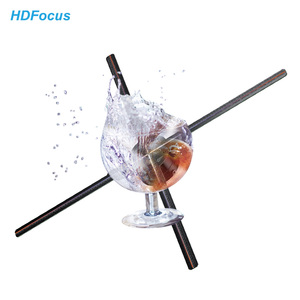 2025 trong nhà 3D Hologram chiếu <span class=keywords><strong>LED</strong></span> Fan 1080P treo tường Độ phân giải cao 4K quay hiển thị Máy quạt cho quảng cáo - Product Image 1