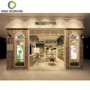 Luxury Cosmetic Shop Display Cabinet Modern Skincare Shop Display <b>Stands</b> Makeup Shop Display <b>Shelf</b> for Store Interior Design - Product Image 6