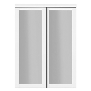 <span class=keywords><strong>Porte</strong></span> Scorrevoli <span class=keywords><strong>Interne</strong></span> in Vetro per Soggiorno, <span class=keywords><strong>Porte</strong></span> in Vetro Satinato per Bagno, Porta Moderna in Legno per Camera da Letto con Inserto in Vetro - Product Image 3