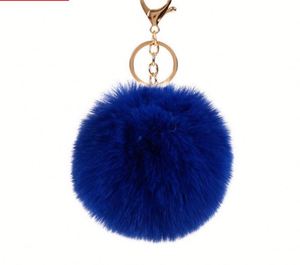 Plush Pom Keychain Keychains Fashion Ball <b>Keyrings</b> Car Interior Accessories <b>Cute</b> Bag Promotion Gift for Women Girls - Product Image 4