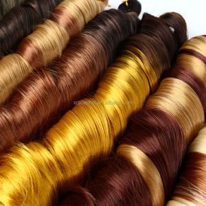 Factory Price 24-Inch <strong>French</strong> <strong>Curl</strong> Synthetic Hair Extensions For Women Pink Spiral Braiding Hair Weft Single Weft - Product Image 2