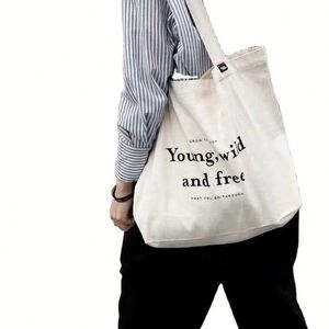 Designer Eco-Friendly Reusable Cotton Canvas Shopping Tote <b>Bag</b> Wholesale Customizable Logo Printing Promotion <b>Gifts</b> Custom Size - Product Image 1