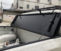 Double Cab Hilux Rocco Conquest Rogue 18+Aluminium HARD 3 TRI FOLD TONNEAU COVER Pick up Truck Bed Cover Folding WITH LED LIGHT