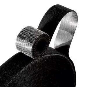 Ruban adhésif en nylon doux et lisse, Velcro 100 % nylon personnalisé, ruban adhésif à faible élasticité, Velcro double face - Product Image 4