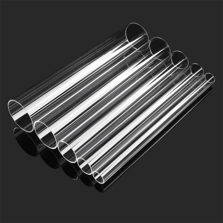 Tube en polypropylène transparent Tuyaux en PVC Grands tubes acryliques