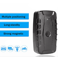 Rastreador de Vehículos a Prueba de Agua de 20000 mAh, Rastreador 4G para Automóviles, Coleira Rastreador Tkstar Tk918
