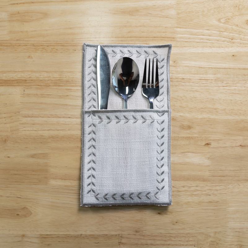 Cutlery Pocket (14*25cm)Volume Discounts Available