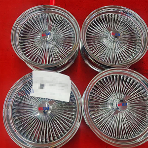 Roues à rayons chromées KELUN Factory de 22 pouces, roues à rayons en acier - Product Image 5