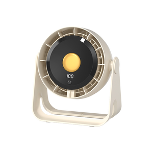 ยันมีพัดลมตั้งโต๊ะ พัดลมพกพา 2000mAh รีโมทจับเวลา พัดลมปรับระดับได้ 5 ระดับ พัดลมตั้งโต๊ะไร้สาย - Product Image 1