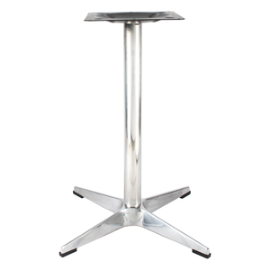 <span class=keywords><strong>Pied</strong></span> de <span class=keywords><strong>table</strong></span> X de luxe moderne nordique robuste pour bar, restaurant, café, bistrot – Base de <span class=keywords><strong>table</strong></span> en métal et acier chromé argenté - Product Image 5