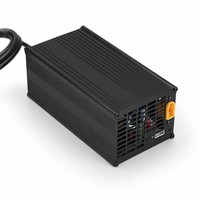 OEM 60V 20A Lityum Pil Şarj Cihazı Elektrikli Kargo Üç Tekerlekli Bisiklet için Yüksek Verimli Su Geçirmez Akıllı Hızlı Şarj Cihazı