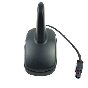 Antena de aleta de tiburón para techo de coche Volkswagen, plástico negro, impedancia de 50 ohmios, accesorio decorativo - Product Image 4