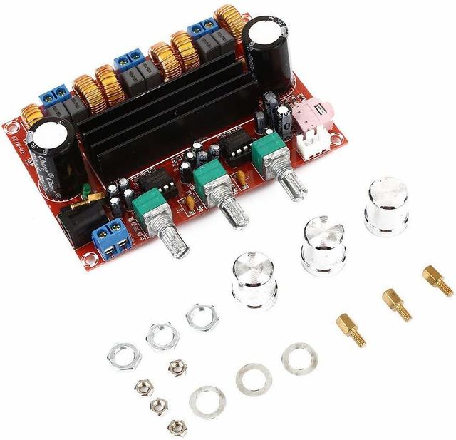 TPA3116D2 50Wx2 100W 2.1 Sound Channel Digital Amplifier 12-24V DC car audio amplifier amplifier class