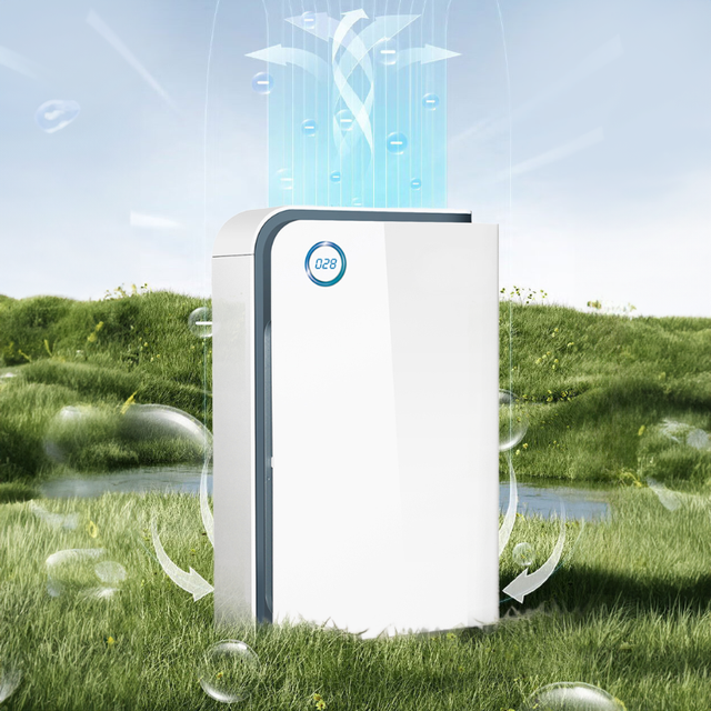 OEM/ODM Smart Activated Carbon HEPA Filter Air Cleaner With Intelligent App Control Home Air Purifier for Large Room