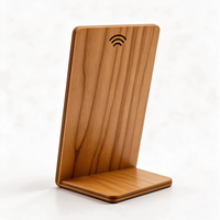 Étiquette NFC en bois RFID T5577 13,56 MHz étanche pour contrôle d'accès, menu, paiement et cartes professionnelles pour restaurants et hôtels