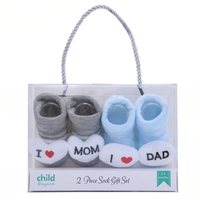 Chaussettes pour bébés nouveau-nés respirantes en tricot 3D à motif animalier de dessin animé, collection automne transfrontalière, coffret cadeau