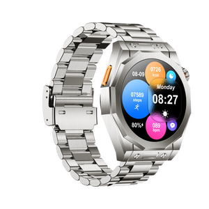 Reloj <span class=keywords><strong>Inteligente</strong></span> Deportivo Z18 Max para Exteriores, Pantalla de 1.52 Pulgadas, Control por Gestos, Llamadas Bluetooth, Pulsera de Fitness con Correa de Acero Inoxidable - Product Image 4