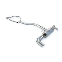 Échappement Catback Haute Performance pour Porsche Cayenne 4.0T E3 2017-2023 SUS304, Tuyaux d'Échappement Valvetronic, Silencieux, Amélioration Sonore