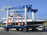 Haute qualité 140Ton 200Ton Mobile petit Yacht bateau palan voyage ascenseur Yacht grue potence pour 30Ton petit bateau