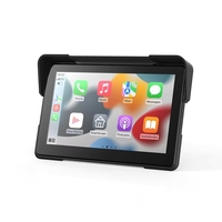Système de navigation pour moto portable 7 pouces, étanche IP67, écrans CarPlay pour motos