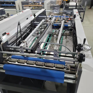Tự động bìa cứng hộp trường hợp 4 cạnh làm thư mục hộp carton máy cuốn sách cứng Bìa bốn bên cạnh da máy gấp - Product Image 5