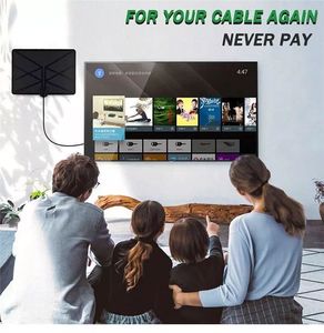 Antenne HDTV directe d'usine, récepteur TV, antenne numérique intérieure, récepteur Satellite, amplificateur <span class=keywords><strong>de</strong></span> plat, antenne Dvb-t2 - Product Image 6