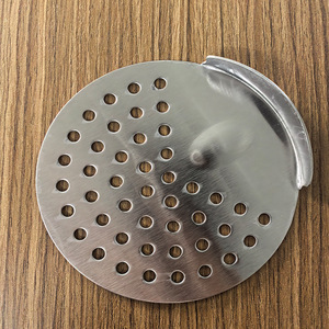 Stainless Steel Round Perforated Drain Filter For <b>Kitchen</b> Food Straining - Product Image 1