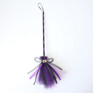Escoba de Bruja de Halloween, Linda y Duradera, Decoración para Fiestas Infantiles, para Disfraces - Product Image 3