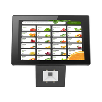Máquina de precios de supermercado para tabletas POS Android/Windows de 10 pulgadas para una verificación de precios eficiente